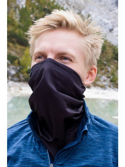 Multifunkční sportovní tunel nanoSPACE - Black Edition  na zimní sporty, kolo i běh