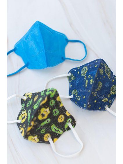Nanovlákenná maska BreaSAFE COMMUNITY MASK KIDS  5 - 7 let  - záchyt FFP2