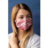Rouška s kapsou YourFASHION SilverPlus | maskáče |  1 rouška + 10 filtrů (Barva Modrá, Velikost L/XL)