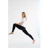 Černé zateplené legíny COMFORT nanosilver®